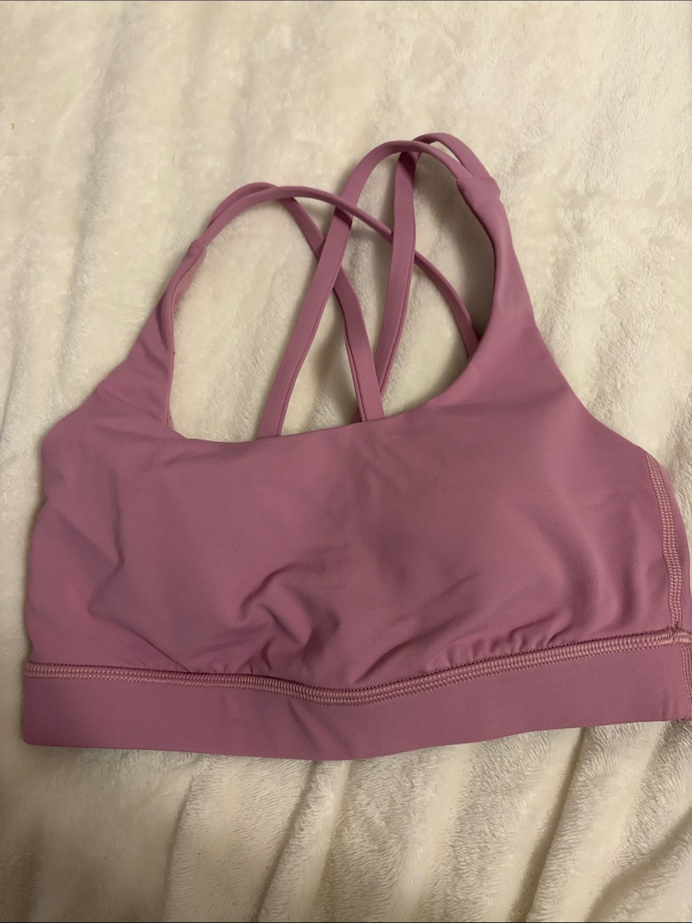 lululemon athletica Strappy Sports Bra - Mauve Pink
